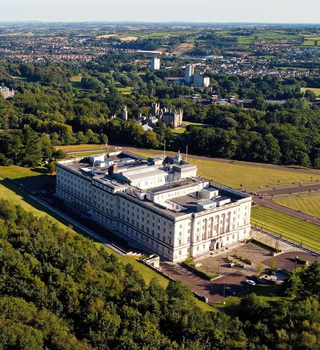 Stormont Castle Parliament Buildings in Belfast